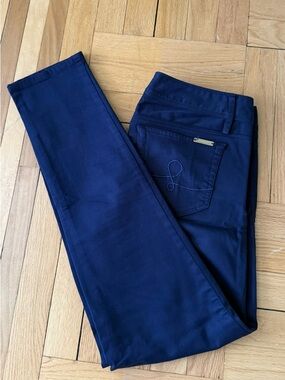 Lilly Pulitzer Navy Skinny Pants (Style  - Worth Skinny) - Size 6